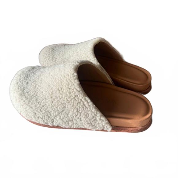NEW WAL & PAI women's ogden shearling clogs in slide
